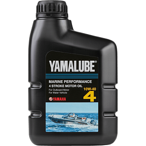 4-тактное масло | 1 литр минеральное 10W-40 | Yamalube для водяного охлаждения
